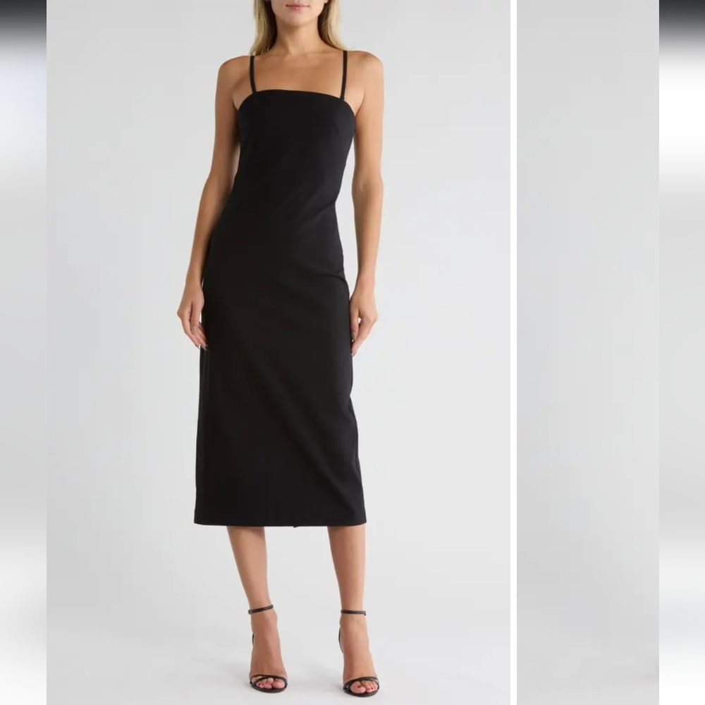 Rag & Bone Jasmine Cotton Blend Midi Dress- 8